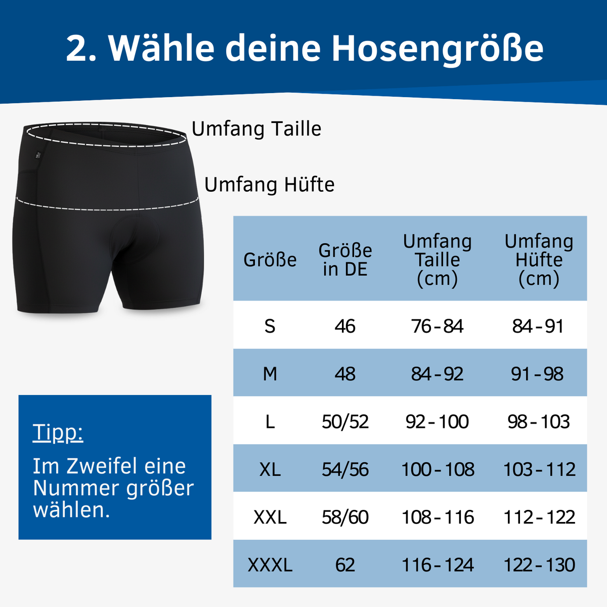 Fahrrad Unterhosen