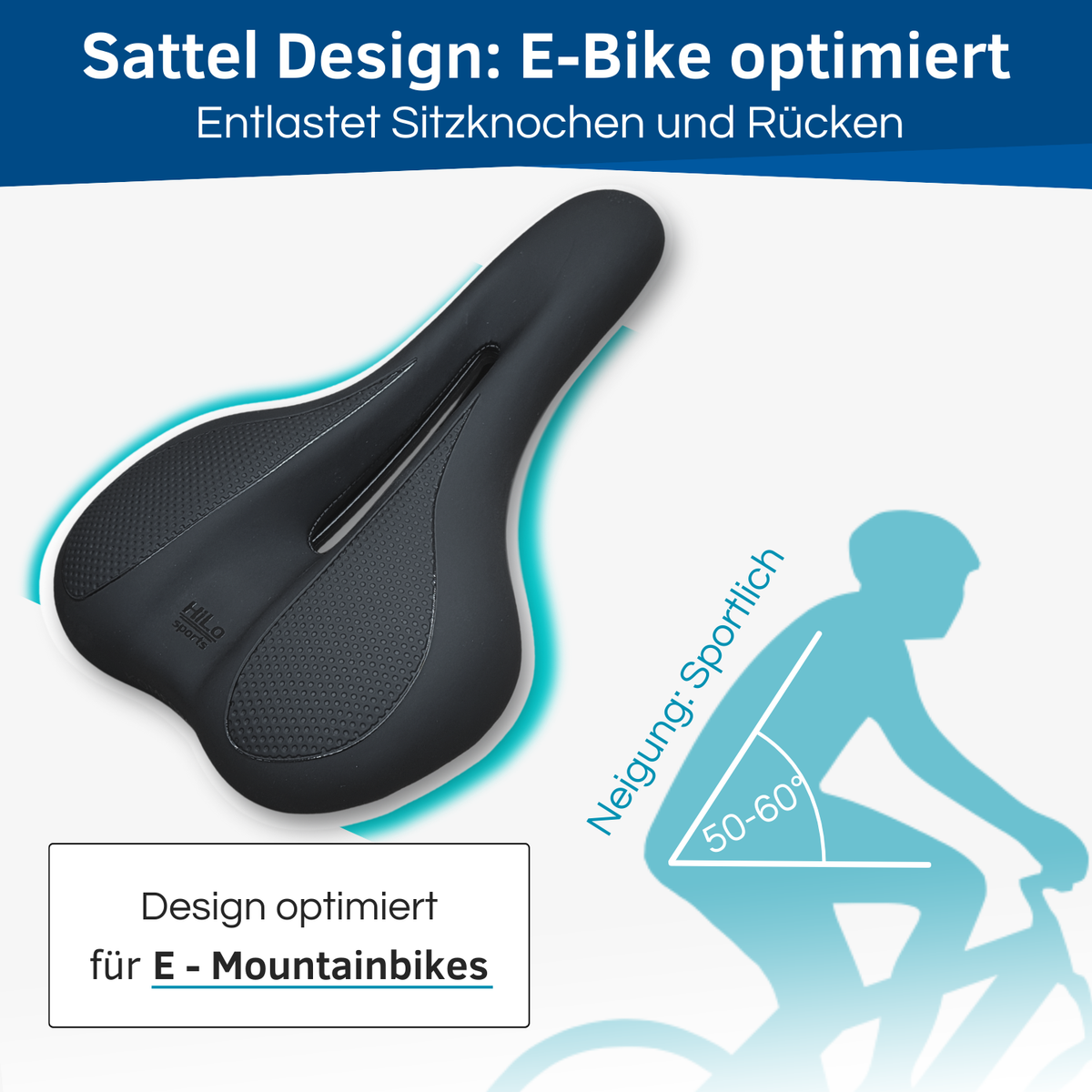 Sattel fürs Fahrrad