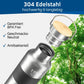 Edelstahl Rad Trinkflasche aus hochwertigem 304 Edelstahl.