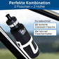 im Set sind 2x 600ml isolierte Fahrrad Trinkflasche Edelstahl und 2 Flaschenhalter enthalten