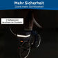 HiLo sports Regen Schutzhülle Fahrradkorb mit reflektierenden Streifen.