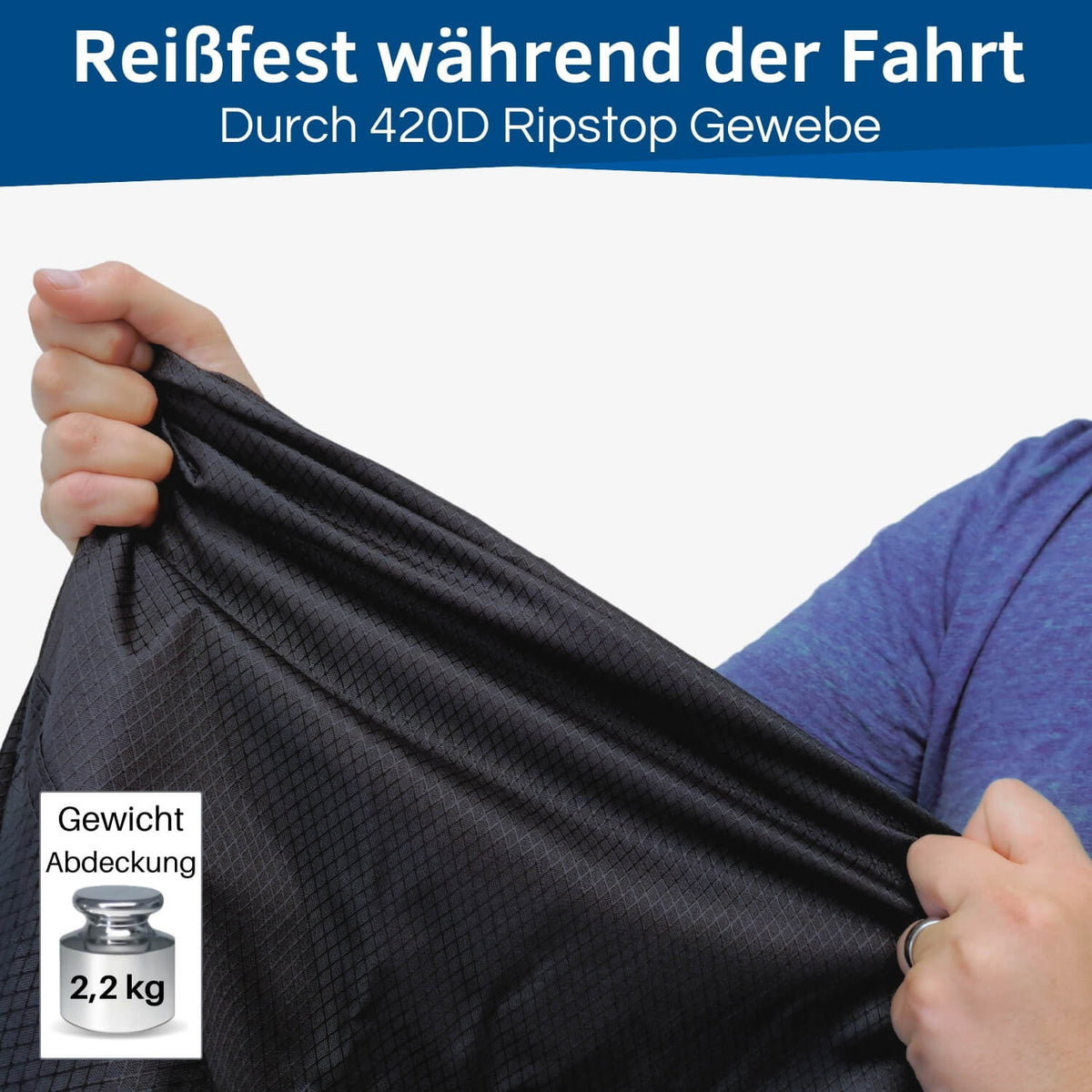 Reißfeste Fahrradhülle fürs Wohnmobil