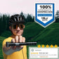 Für die Fahrrad Mini Pumpe gibt HiLo sports ein Zufriedenheits-Versprechen ab. Solltest du nach dem Kauf nicht 100% zufrieden sein, bekommst du dein Geld komplett zurück erstattet.